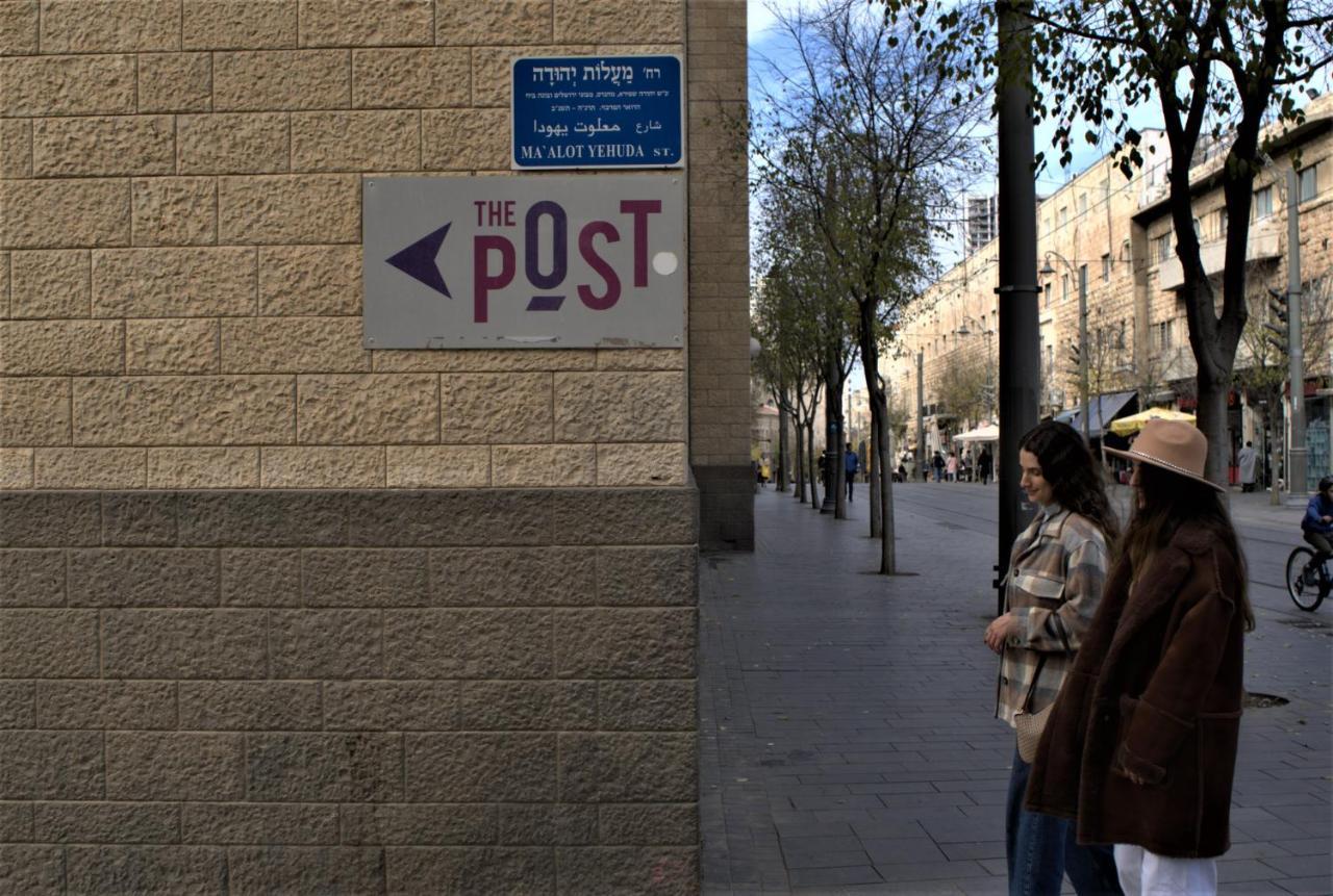 The Post Hostel Jerusalem Exterior foto