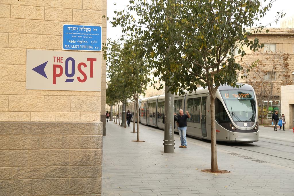 The Post Hostel Jerusalem Exterior foto